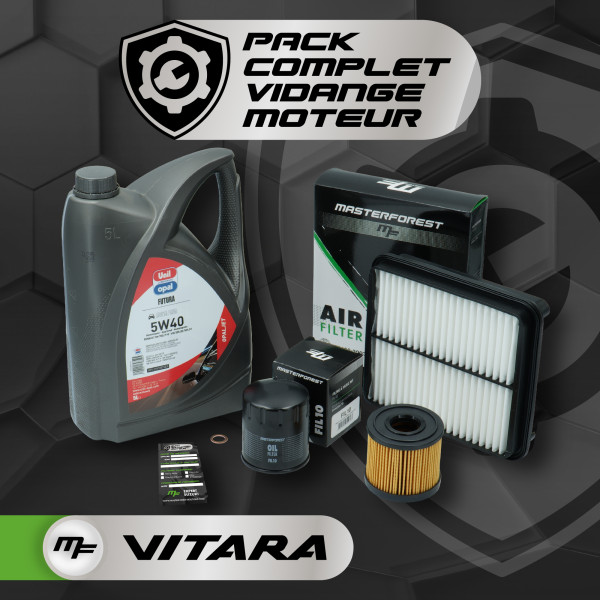 Pack complet vidange moteur Suzuki Santana Vitara 2,0 HDI