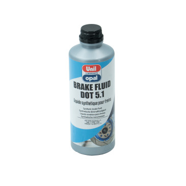 LÍQUIDO DE FRENOS UNIL OPAL BRAKE FLUID DOT 4 (Bidón de 0,5L)