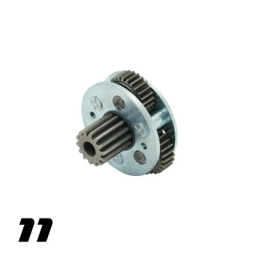 Segundo estágio de engrenagens para guincho MF WR9500