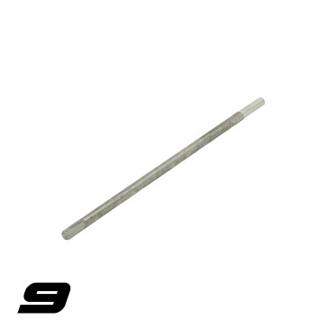 Arbre hexagonal pour treuil MF WR9500