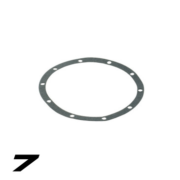 Seal gasket for MF WR9500 winch