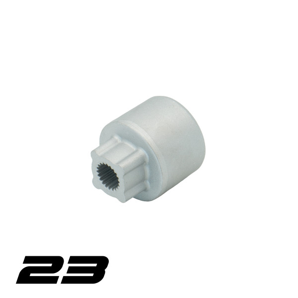 Gear connector for MF WR9500 winch