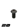 Rope fastening screw on drum for MF WR9500 winch