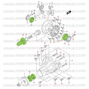 Vorderes Ritzellager-Kit Suzuki Jimny 2018‑