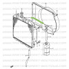 XXX LEF Durite eau radiateur vers vase d'expansion 413