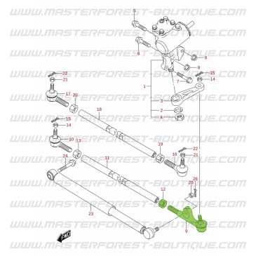Rótula de dirección izquierda – Suzuki Jimny 2018-
