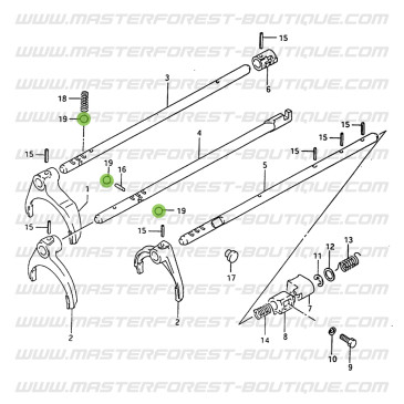 Arretierkugel für das Getriebe – Suzuki & Santana Samurai