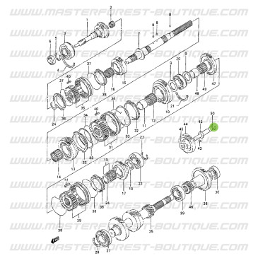 Seeger cambio 14 mm – Suzuki & Santana Samurai (cambio a 5 marce)