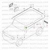 copy of XXXBEN Cache charnière basse porte arrière Suzuki Jimny 2018-
