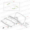 Kit de fijación de lona Suzuki Jimny