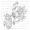 copy of XXXBEN Joint sur carter de distribution Suzuki Santana 410