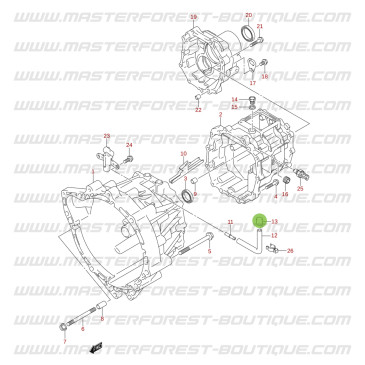 Tampão do respiro da caixa de velocidades para Suzuki Jimny 1.5 DDiS