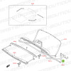 Soft top fastening clips for Suzuki Jimny