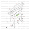 copy of Meccanismo alzacristalli elettrico lato conducente Suzuki Santana Vitara