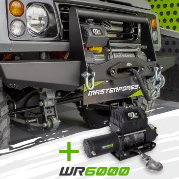 Pack Treuil WR6000 + Pare-chocs avant off-road 2 MF Suzuki Santana Samurai