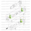 Antriebskreuz 25x64 Suzuki Jimny