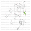 Suzuki Santana Jimny Diesel clutch pedal lever