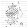 Guarnizione per tappo del carter olio motore Suzuki Jimny