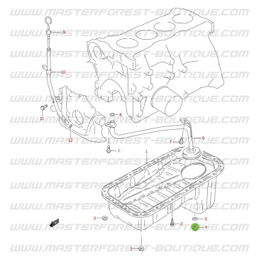 Bouchon de carter d'huile moteur Suzuki Jimny -2018