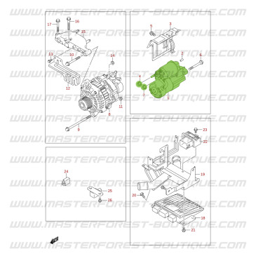 Démarreur Suzuki Santana Jimny 1.5 D