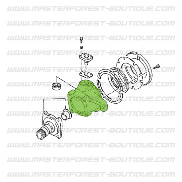Pivô direito para Suzuki Santana Samurai