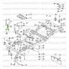 Support radiateur droit Suzuki Santana Samurai 1.9 TD ( moteur Peugeot )