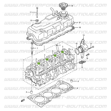 Tappo di sabbiatura 20mm Suzuki Santana Samurai