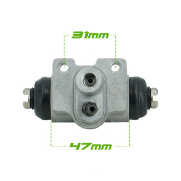 Left wheel cylinder, Suzuki Jimny 2018-
