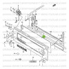 Clips noir de protection porte arrière Samuraï bâché