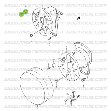 Battuta ruota di scorta – Suzuki Santana Samurai Soft Top