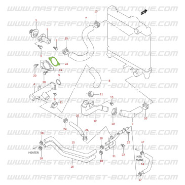 Joint thermostat Jimny