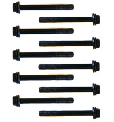10 screws kit for cylinder head, Suzuki Santana 413, 8 soupapes 