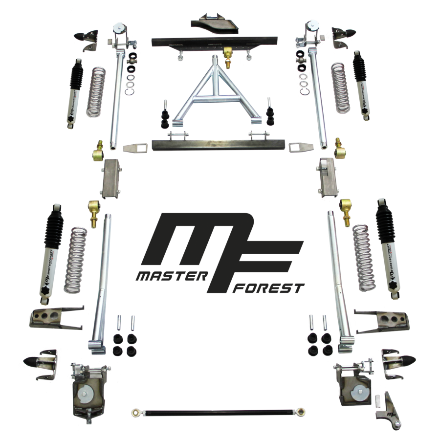 MF coil suspension lift kit, +10cm flexible, Suzuki Santana Samurai 4WD