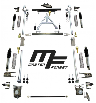 MF coil suspension lift kit, +10cm hard, Suzuki Santana Samurai 4WD
