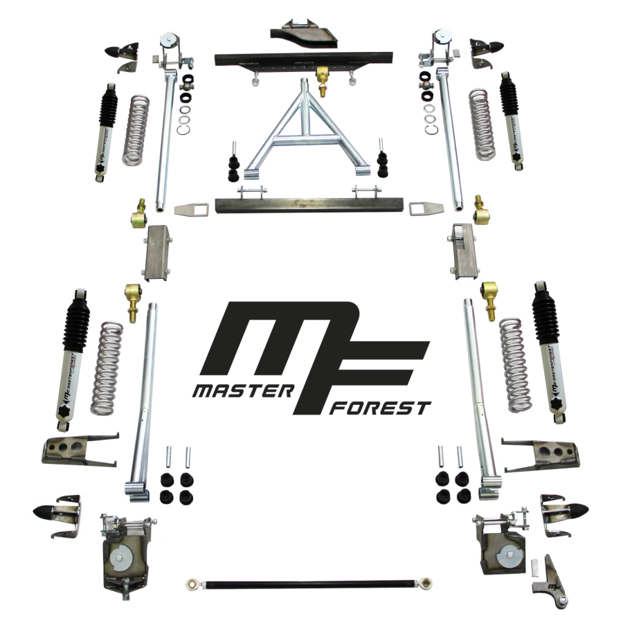 Kit MF Aufhängung mit Schraubenfeder +15 cm hart 4x4 Suzuki Santana Samurai