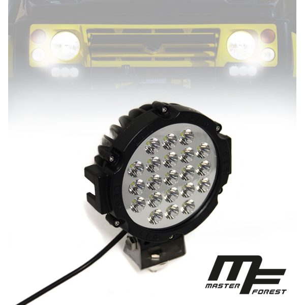 Feu longue portée LED 7" 63W MF Feu longue portée LED 7" 63W MF