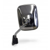 Driver side wing mirror, stainless steel, Suzuki Santana 410 and 413