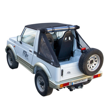 Lona fastback negra Premium MF 4x4 Suzuki Santana Samurai