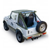 Black soft top for suzuki santana samurai 4WD