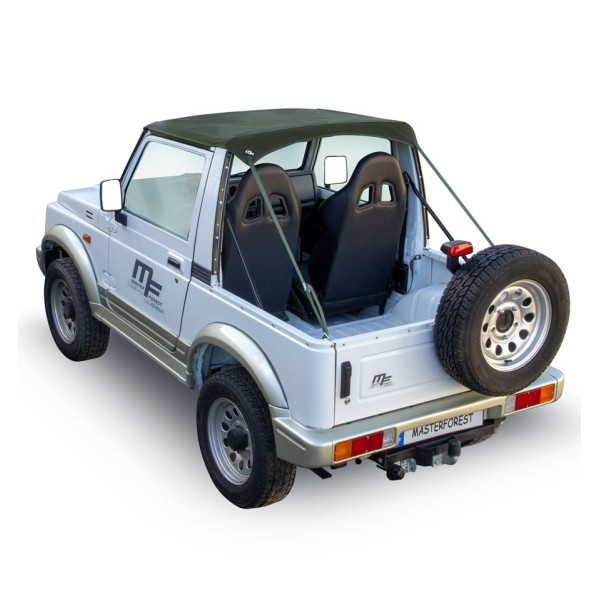 Bâche Bikini kaki Premium MF 4X4 Suzuki Santana Samurai Bâche Bikini kaki Premium MF 4X4 Suzuki Santana Samurai