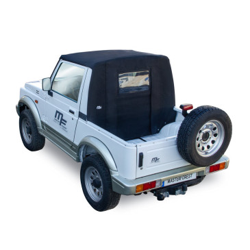 Black soft top for suzuki santana samurai 4WD