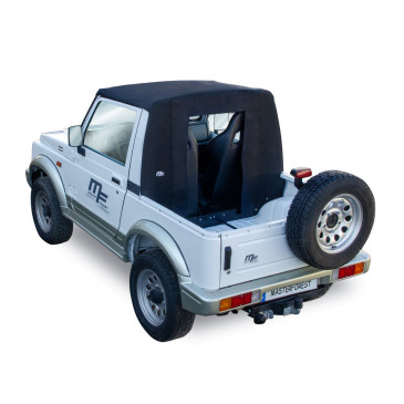 Hochwertiges schwarzes Pickup-Cover MF 4X4 Suzuki Santana Samurai kurz