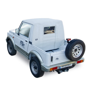 Bâche Pickup blanche Premium MF 4X4 Suzuki Santana Samurai