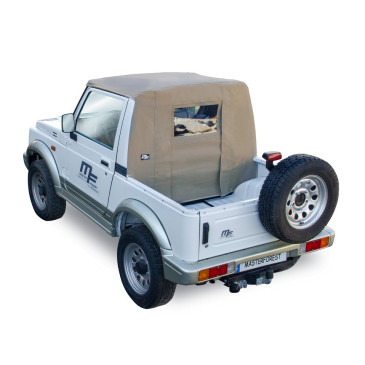 Black soft top for suzuki santana samurai 4WD