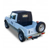 Bâche Pickup noire Premium MF 4X4 Suzuki Santana Samurai long