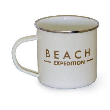 Caneca de esmalte MF Jimny "exploração da praia