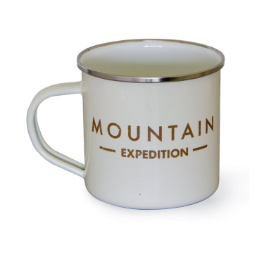 Tazza smaltata MF Samurai "Mountain exploration"