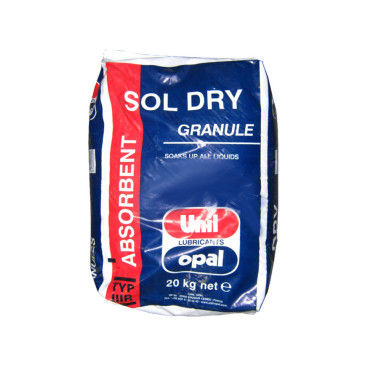 Absorptionsmittel SOLDRY Pulver 20kg Unil Opal