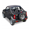 MF Premium  black Bikini soft-top, Suzuki Santana Jimny 4WD