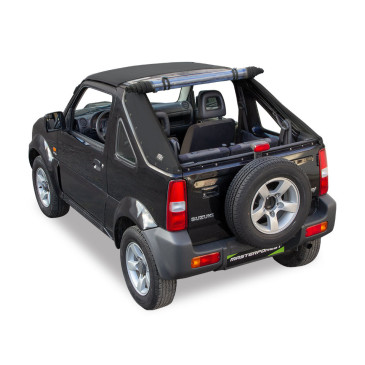 Soft-top Fastback nero Premium MF 4X4 Suzuki Santana Jimny